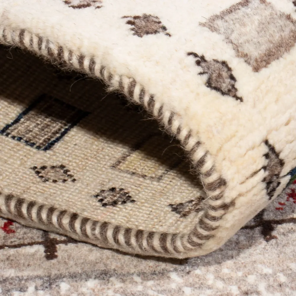 Gabbeh Teppich - Loribaft Perser - 134 x 86 cm - mehrfarbig