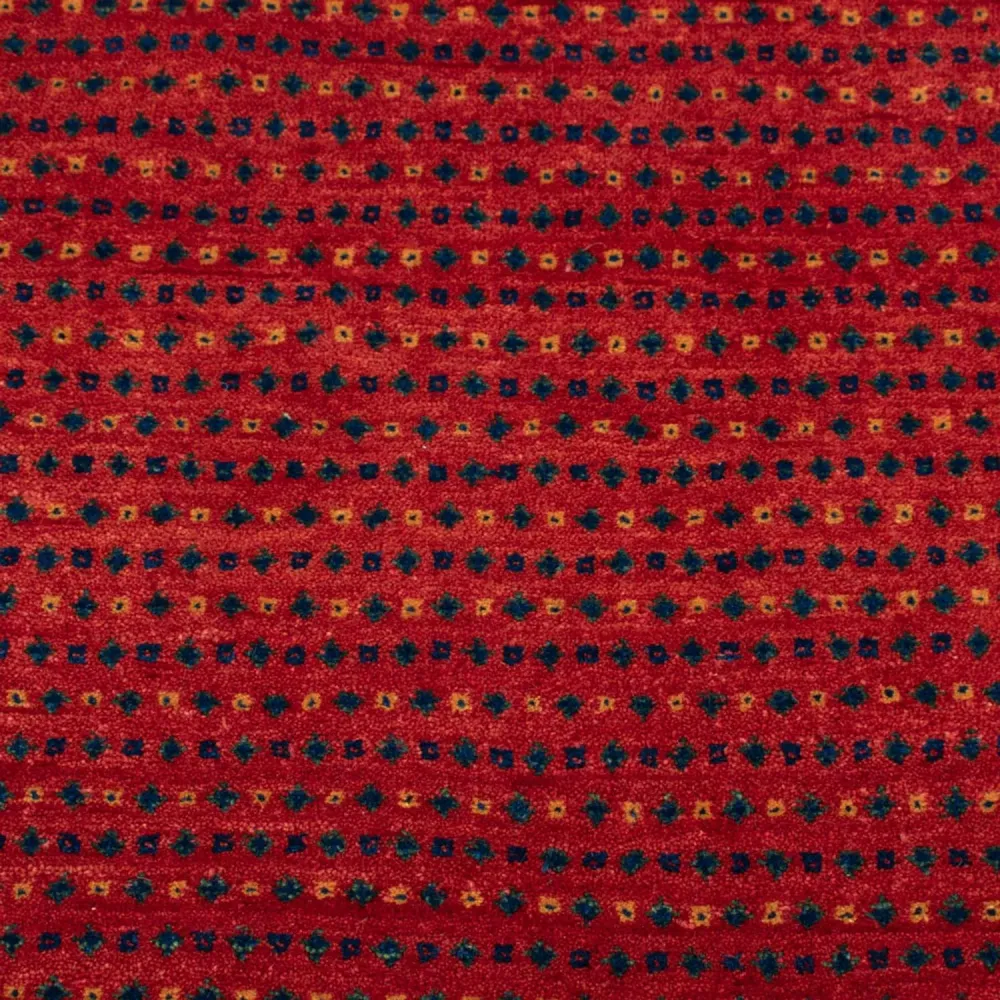 Gabbeh Teppich - Loribaft Perser - 136 x 82 cm - rot