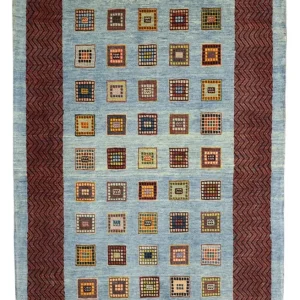Gabbeh Teppich - Loribaft Perser - 159 x 103 cm - mehrfarbig