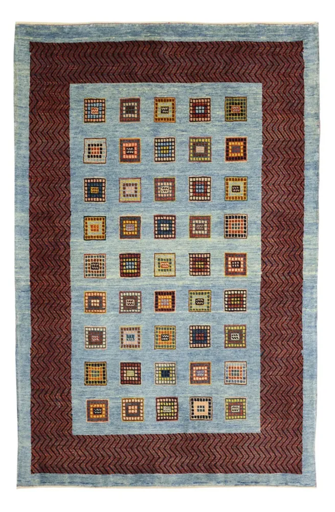 Gabbeh Teppich - Loribaft Perser - 159 x 103 cm - mehrfarbig