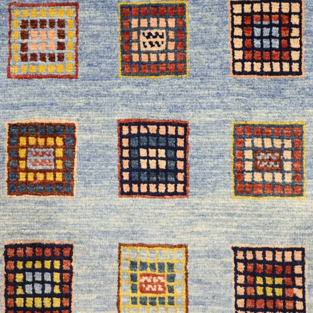 Gabbeh Teppich - Loribaft Perser - 159 x 103 cm - mehrfarbig