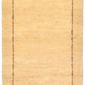 Gabbeh Teppich - Loribaft Perser 199 x 79 cm - natur