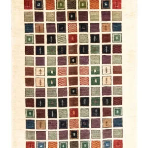 Gabbeh Teppich - Loribaft Perser 247 x 152 cm - mehrfarbig