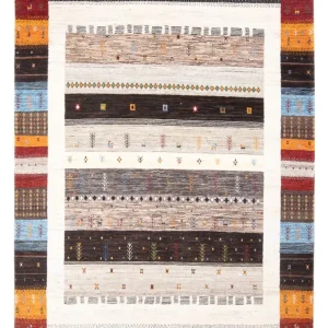 Gabbeh Teppich - Loribaft Perser - 248 x 175 cm - mehrfarbig