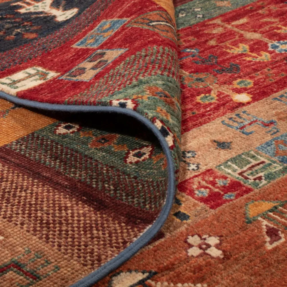 Gabbeh Teppich - Loribaft Perser - 250 x 173 cm - mehrfarbig