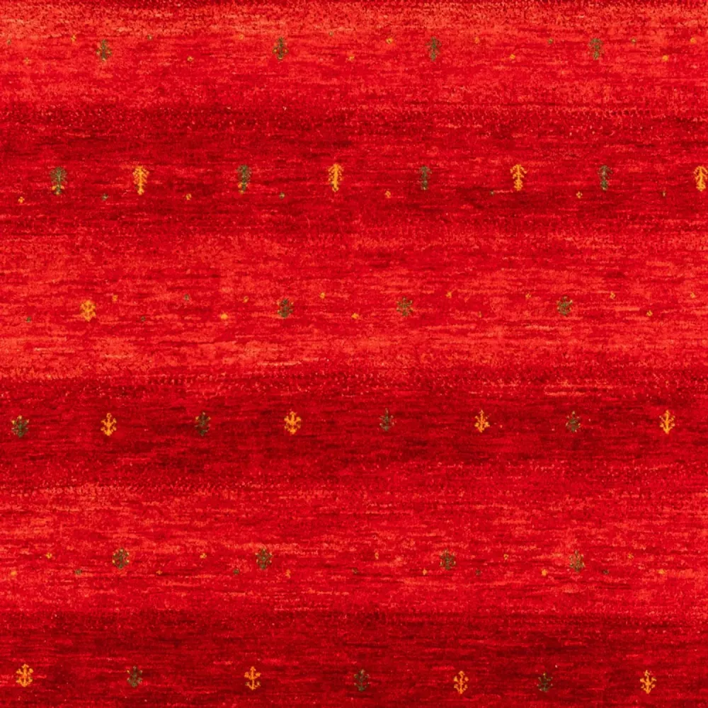 Gabbeh Teppich - Loribaft Perser - 277 x 220 cm - rot