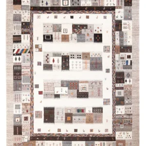 Gabbeh Teppich - Loribaft Perser - 278 x 201 cm - mehrfarbig