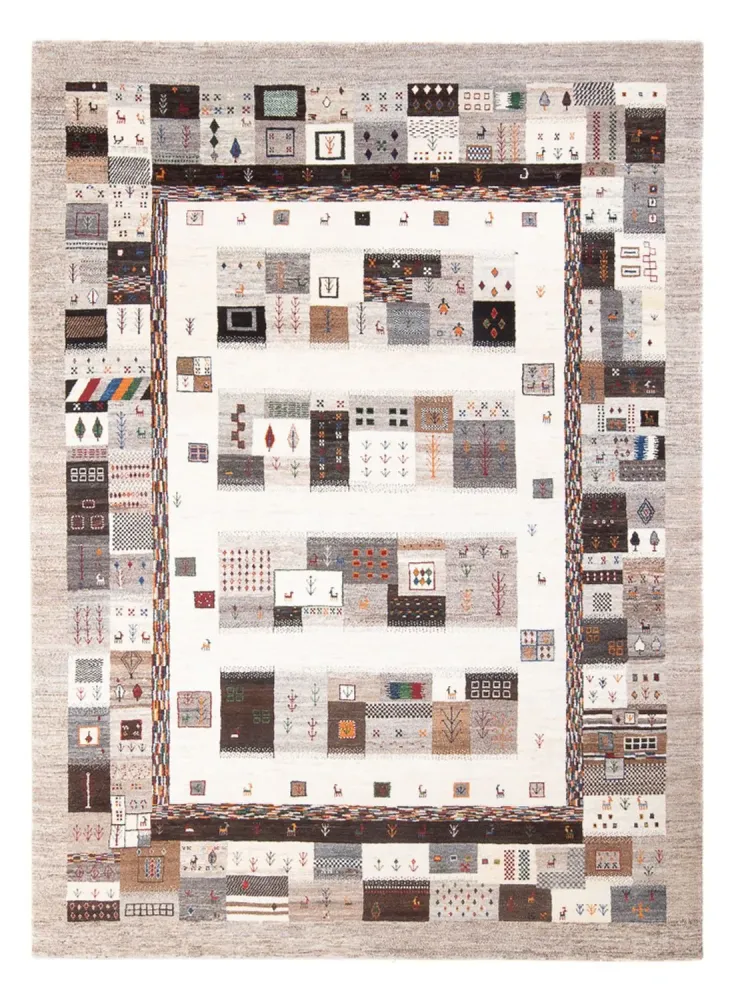 Gabbeh Teppich - Loribaft Perser - 278 x 201 cm - mehrfarbig