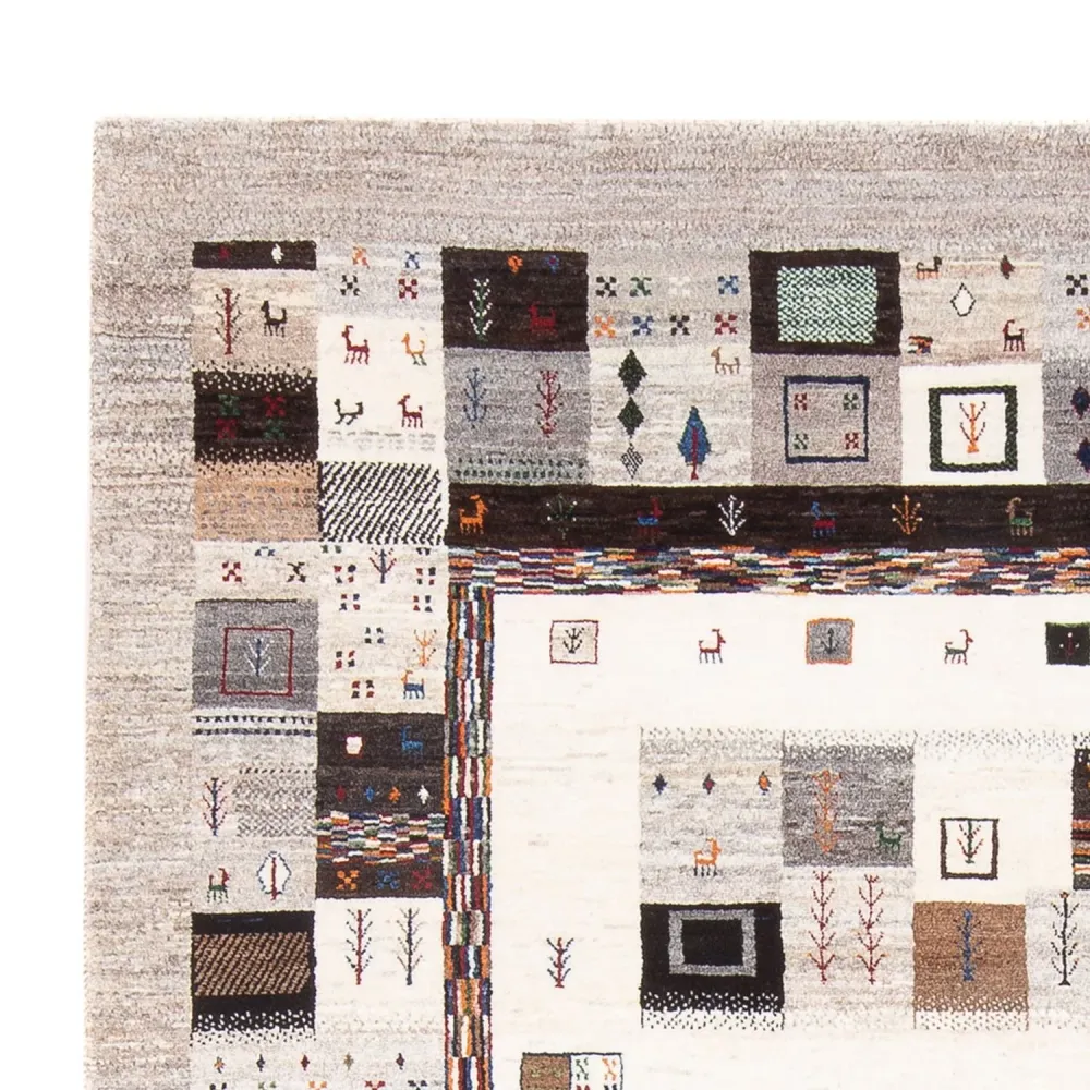 Gabbeh Teppich - Loribaft Perser - 278 x 201 cm - mehrfarbig