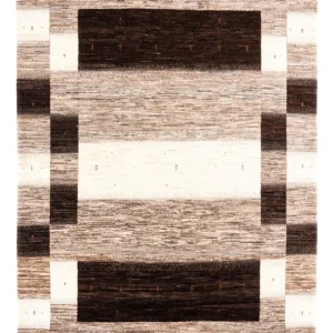 Gabbeh Teppich - Loribaft Perser - 290 x 207 cm - natur