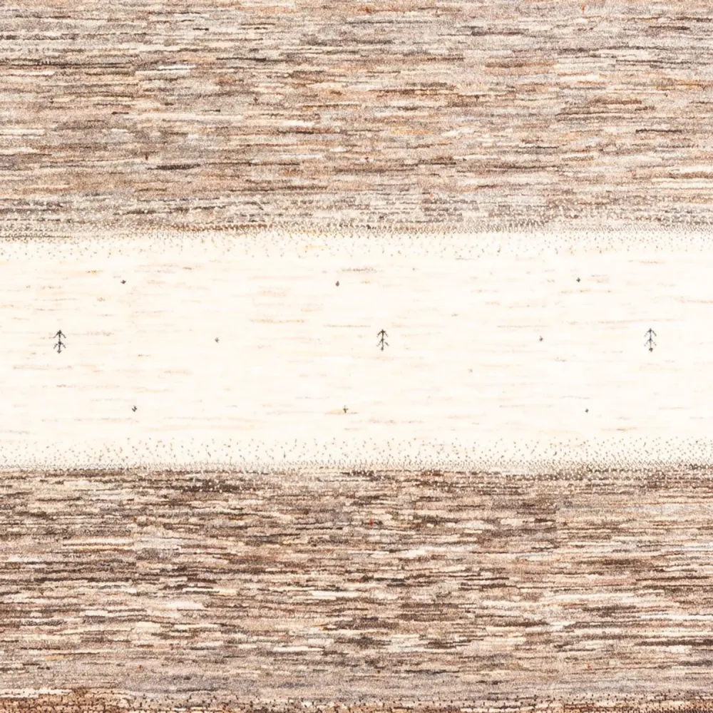 Gabbeh Teppich - Loribaft Perser - 290 x 207 cm - natur