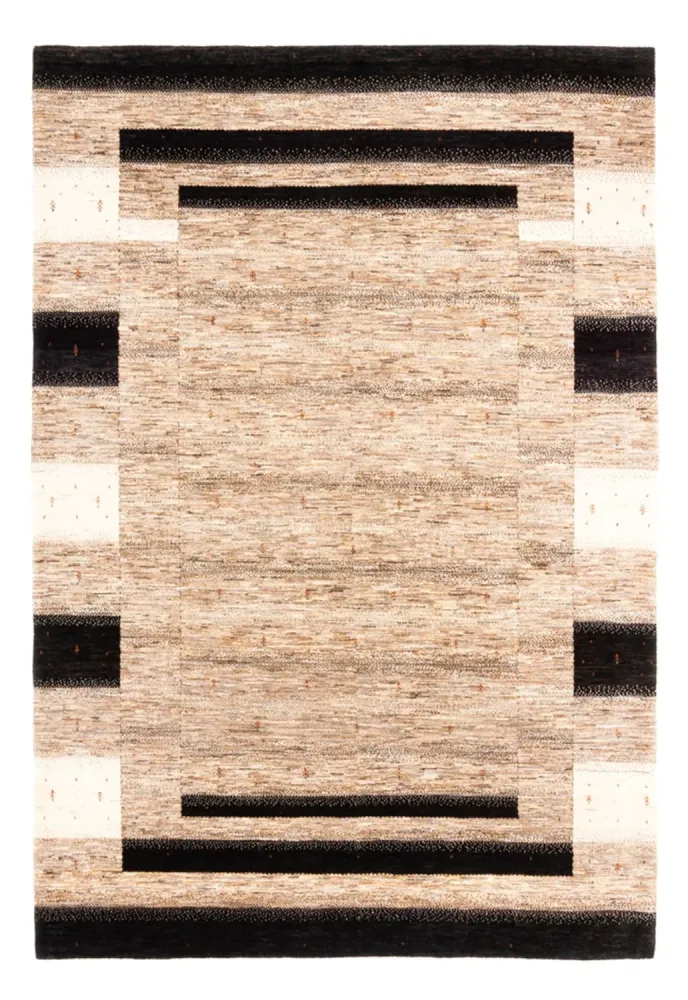 Gabbeh Teppich - Loribaft Perser - 300 x 210 cm - grau