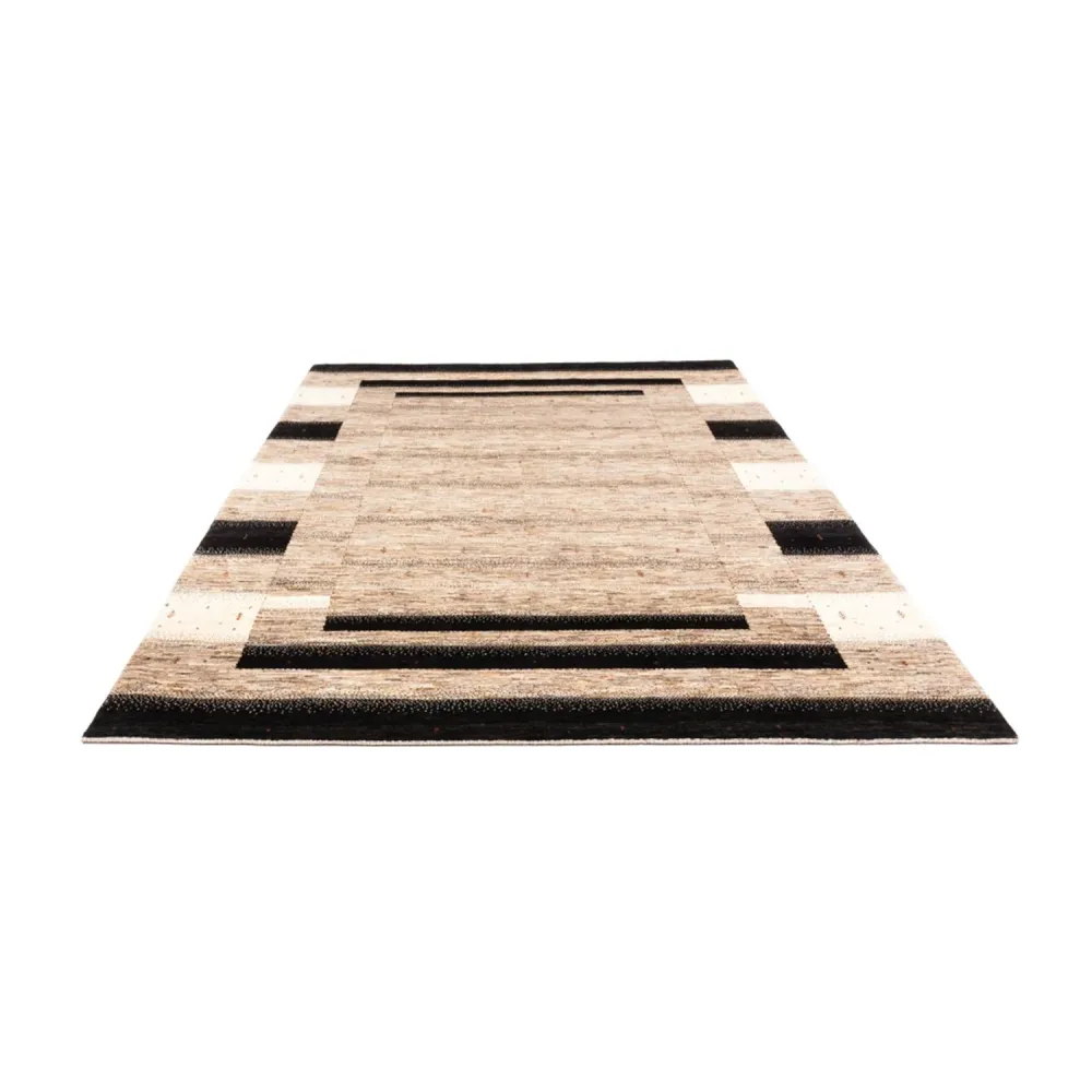 Gabbeh Teppich - Loribaft Perser - 300 x 210 cm - grau