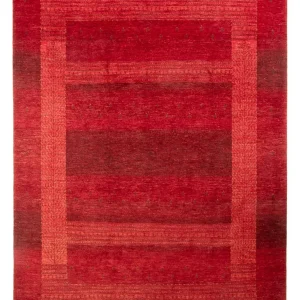 Gabbeh Teppich - Loribaft Perser - 302 x 219 cm - rot