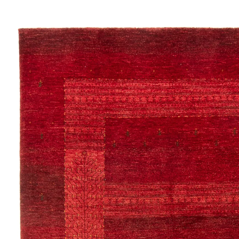 Gabbeh Teppich - Loribaft Perser - 302 x 219 cm - rot