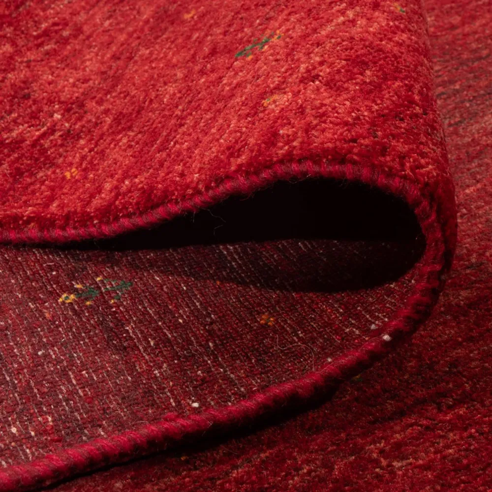 Gabbeh Teppich - Loribaft Perser - 302 x 219 cm - rot