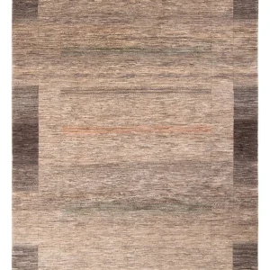 Gabbeh Teppich - Loribaft Perser - 307 x 228 cm - dunkelbeige