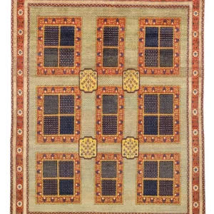 Gabbeh Teppich - Loribaft Perser - 315 x 243 cm - mehrfarbig