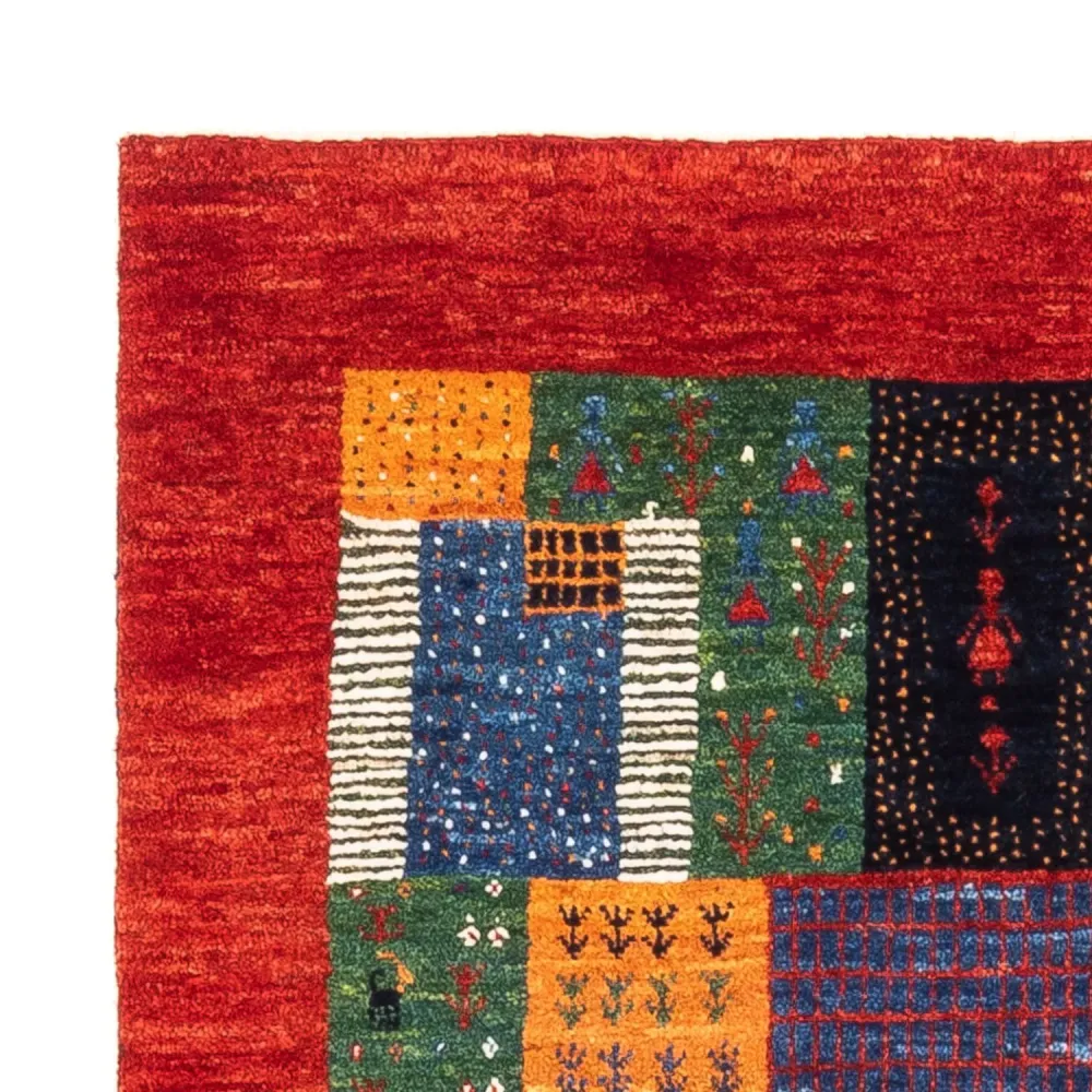 Gabbeh Teppich - Loribaft Perser - Royal - 118 x 84 cm - mehrfarbig