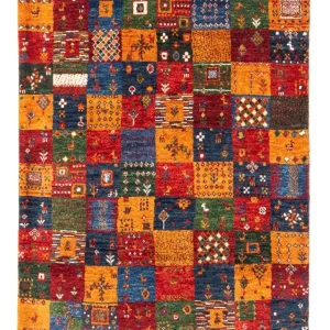 Gabbeh Teppich - Loribaft Perser - Royal - 119 x 85 cm - mehrfarbig