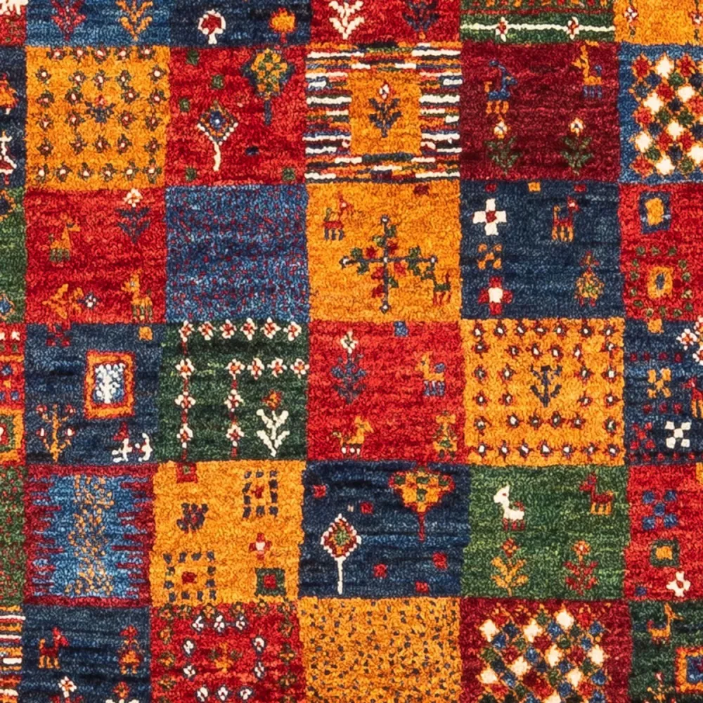 Gabbeh Teppich - Loribaft Perser - Royal - 119 x 85 cm - mehrfarbig