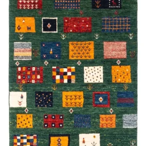 Gabbeh Teppich - Loribaft Perser - Royal - 125 x 80 cm - mehrfarbig
