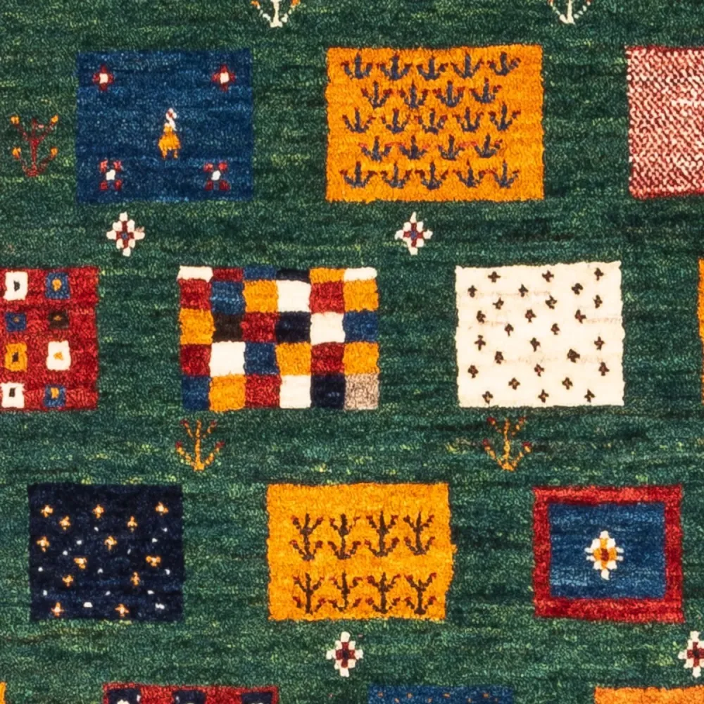 Gabbeh Teppich - Loribaft Perser - Royal - 125 x 80 cm - mehrfarbig