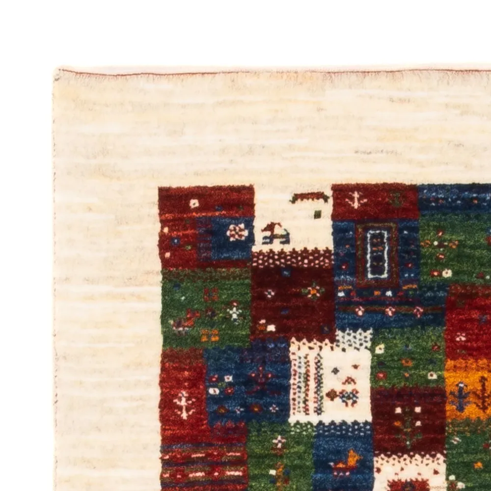 Gabbeh Teppich - Loribaft Perser - Royal - 125 x 83 cm - mehrfarbig