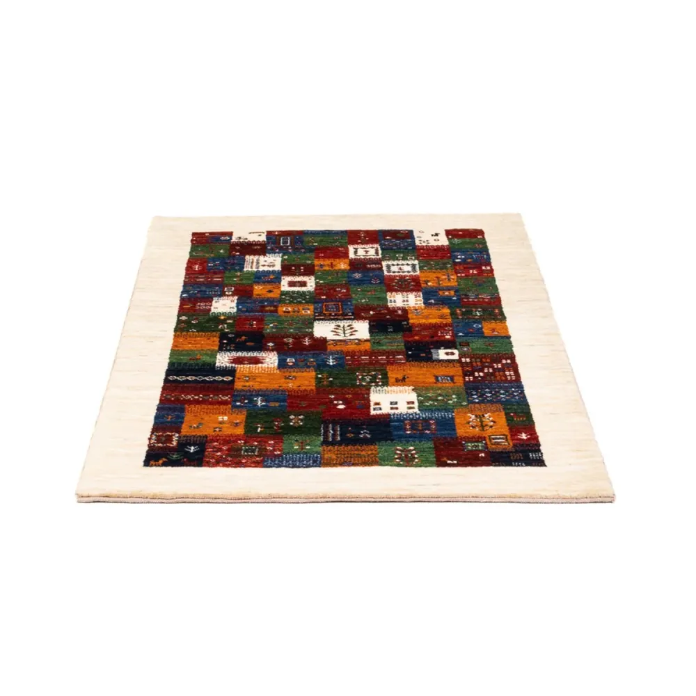 Gabbeh Teppich - Loribaft Perser - Royal - 125 x 83 cm - mehrfarbig