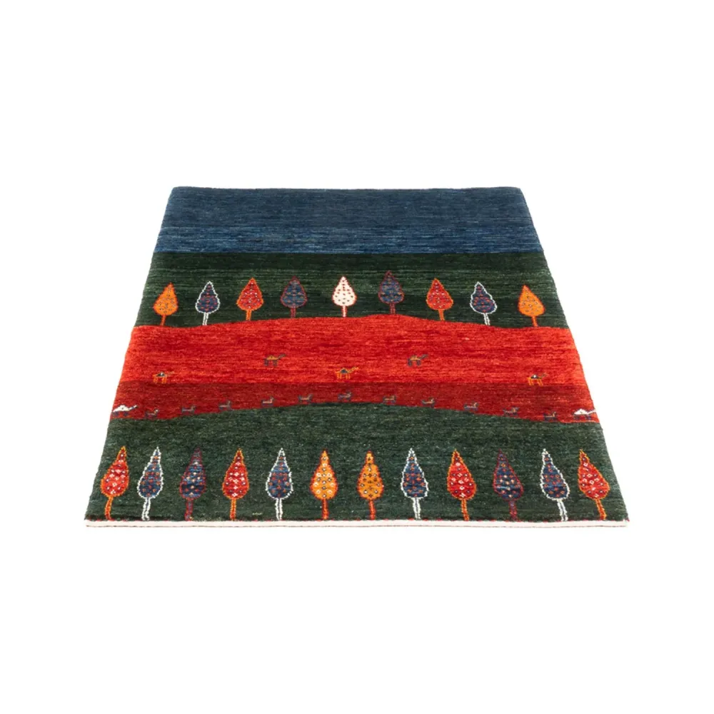 Gabbeh Teppich - Loribaft Perser - Royal - 126 x 86 cm - mehrfarbig