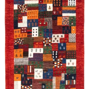 Gabbeh Teppich - Loribaft Perser - Royal - 128 x 85 cm - mehrfarbig
