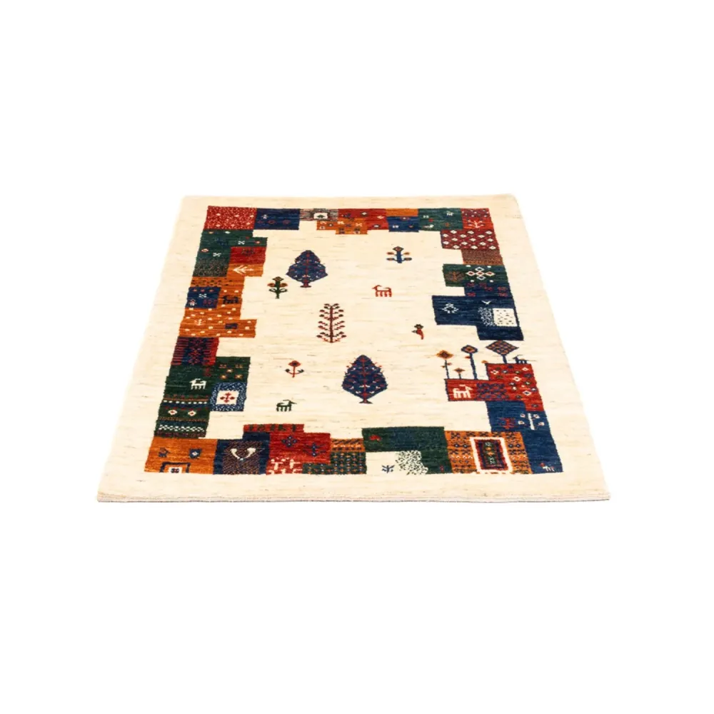 Gabbeh Teppich - Loribaft Perser - Royal - 130 x 85 cm - mehrfarbig
