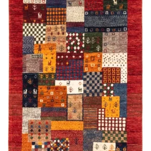 Gabbeh Teppich - Loribaft Perser - Royal - 130 x 83 cm - mehrfarbig