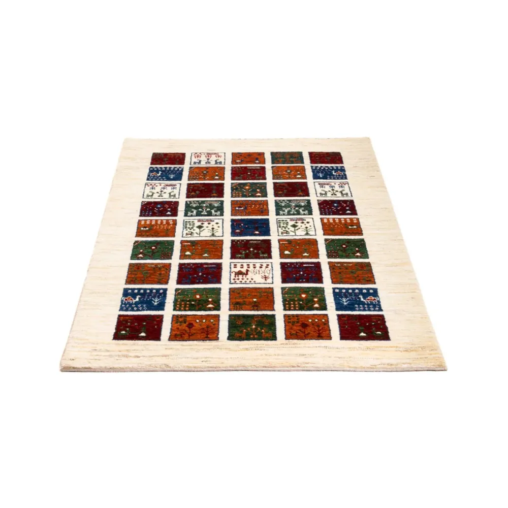 Gabbeh Teppich - Loribaft Perser - Royal - 132 x 84 cm - mehrfarbig