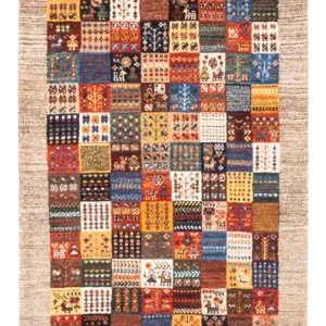 Gabbeh Teppich - Loribaft Perser - Royal - 132 x 84 cm - mehrfarbig