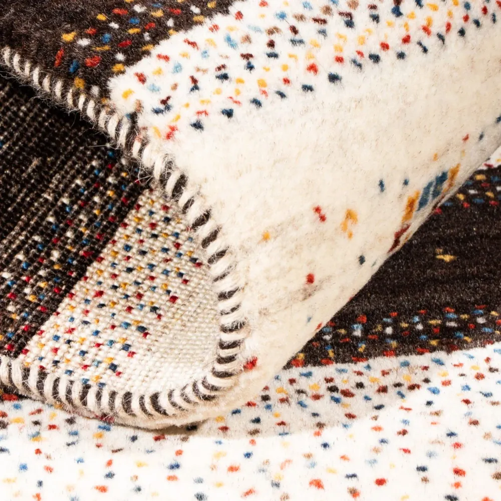 Gabbeh Teppich - Loribaft Perser - Royal - 134 x 84 cm - braun