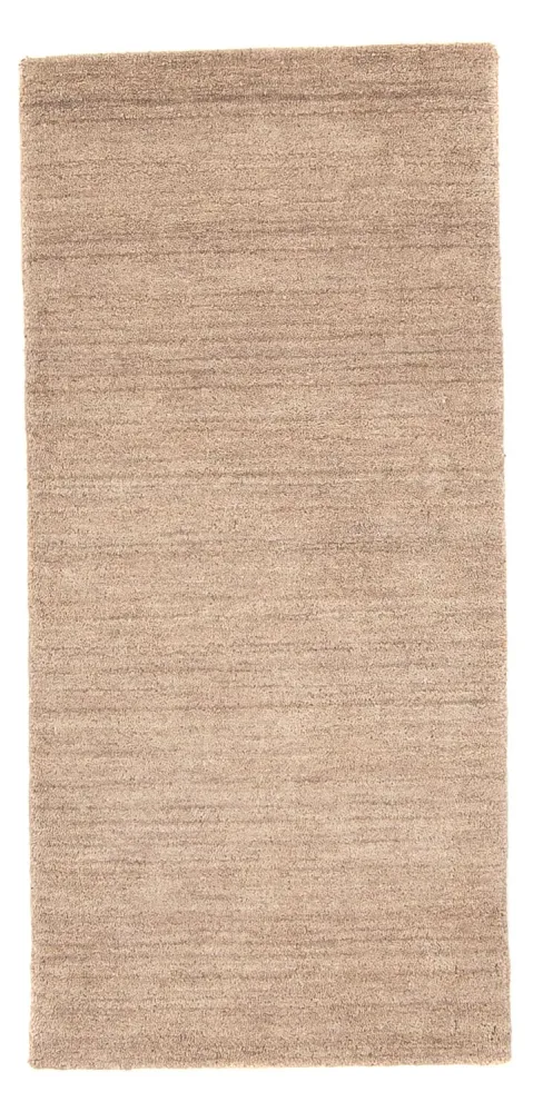 Gabbeh Teppich - Loribaft Softy - 126 x 58 cm - natur