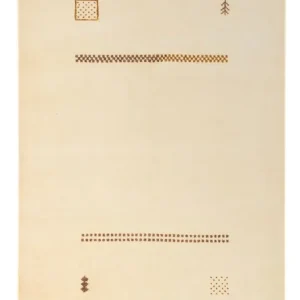 Gabbeh Teppich - Loribaft Softy - 174 x 120 cm - beige