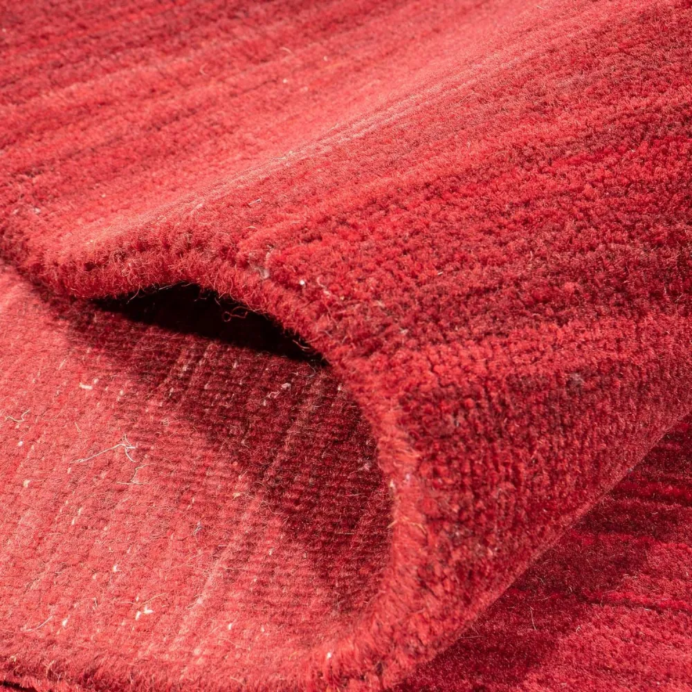 Gabbeh Teppich - Loribaft Softy 240 x 170 cm - dunkelrot
