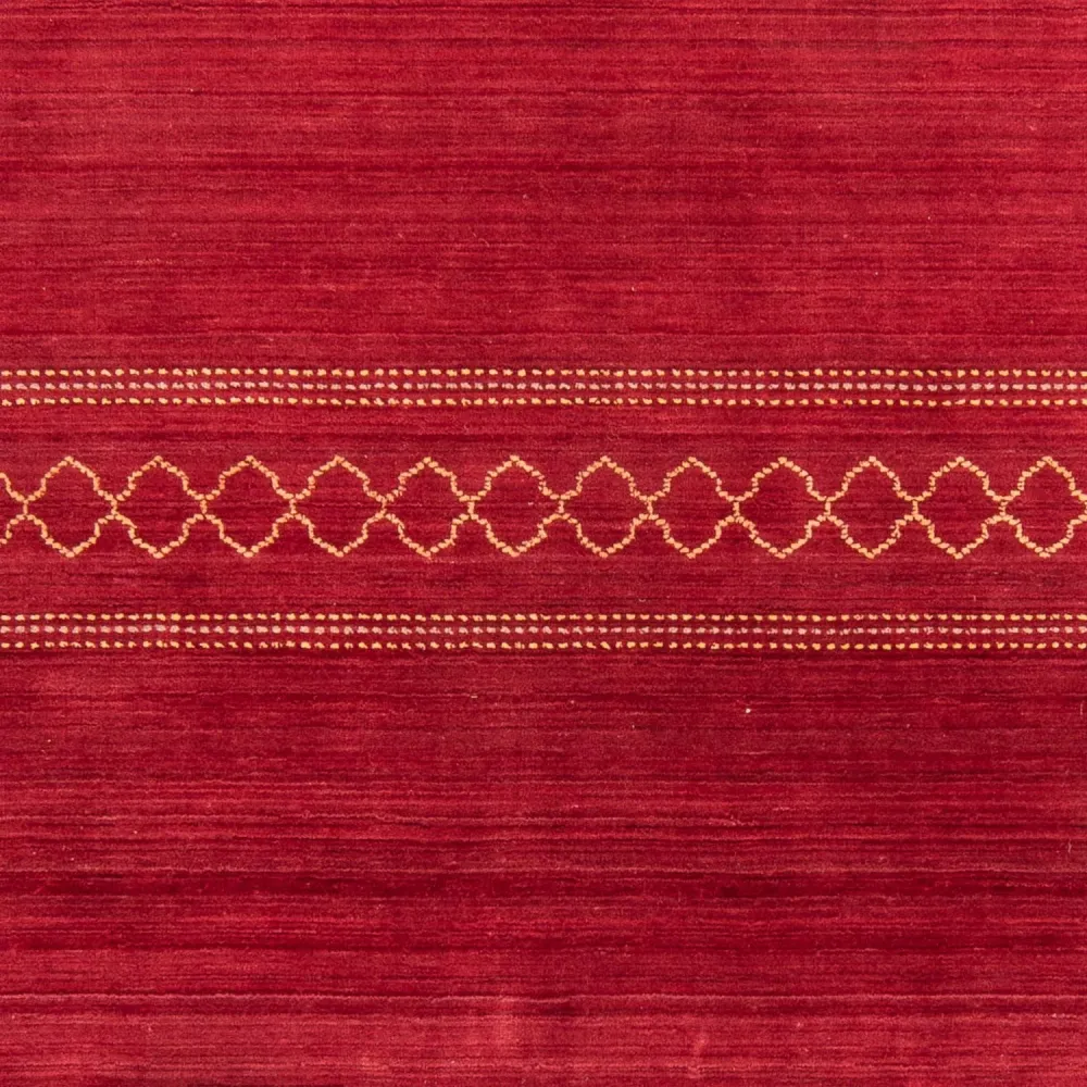 Gabbeh Teppich - Loribaft Softy 240 x 170 cm - dunkelrot