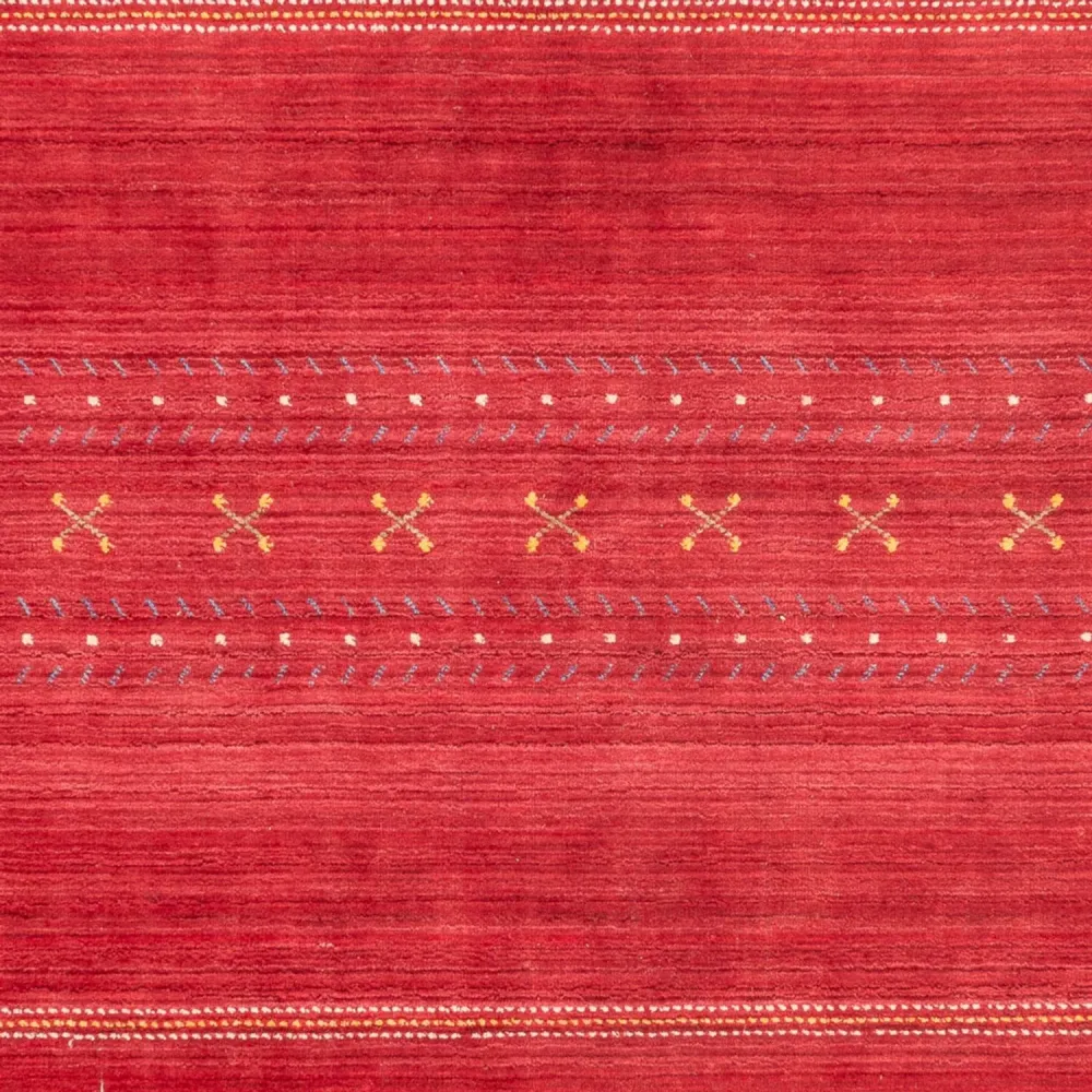 Gabbeh Teppich - Loribaft Softy - 240 x 170 cm - rot