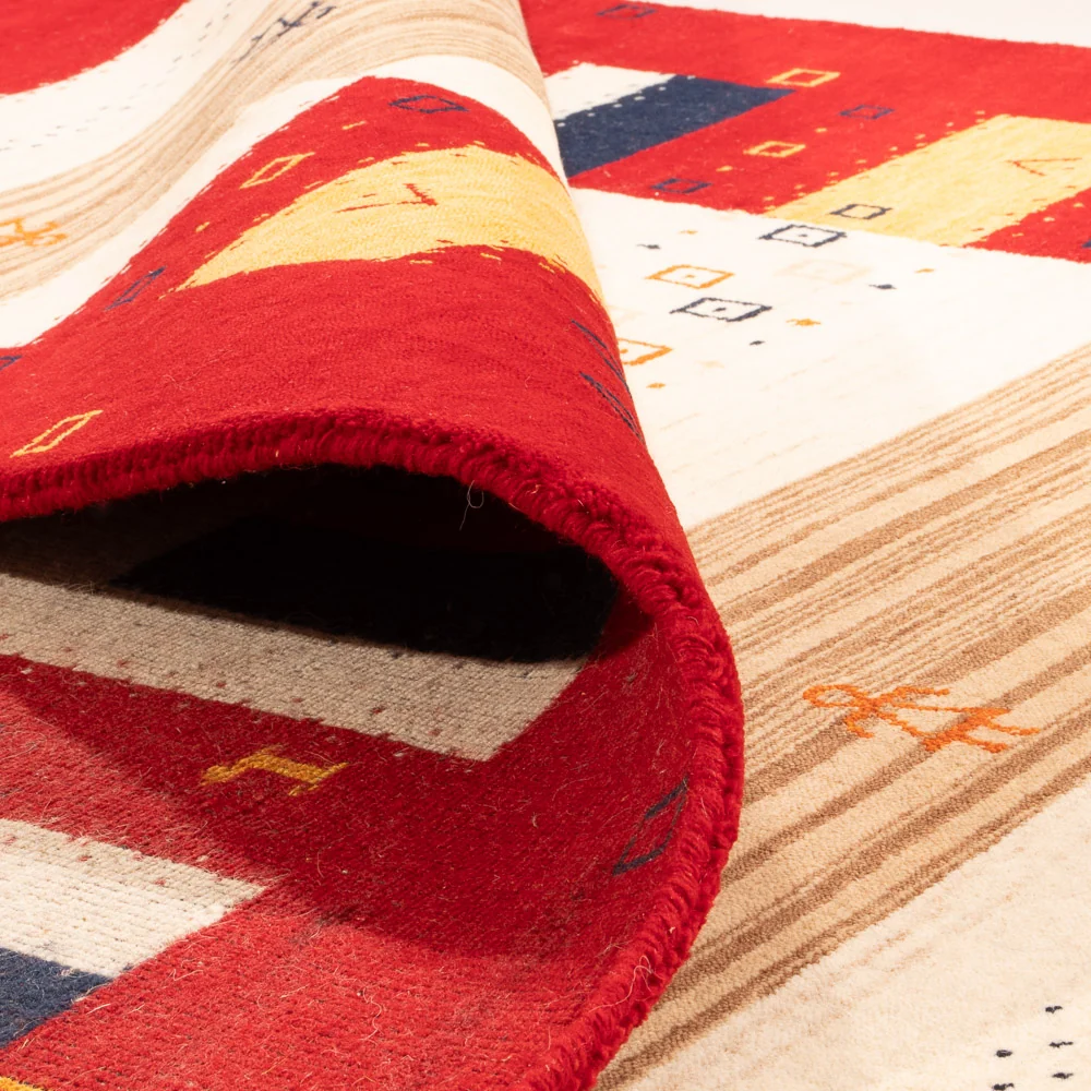 Gabbeh Teppich - Loribaft Softy - 240 x 170 cm - mehrfarbig