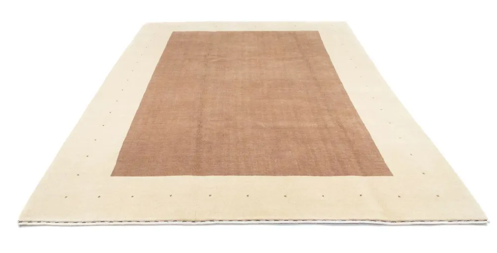Gabbeh Teppich - Loribaft Softy 270 x 190 cm - braun