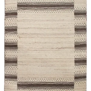 Gabbeh Teppich - Loribaft Softy - 90 x 60 cm - beige
