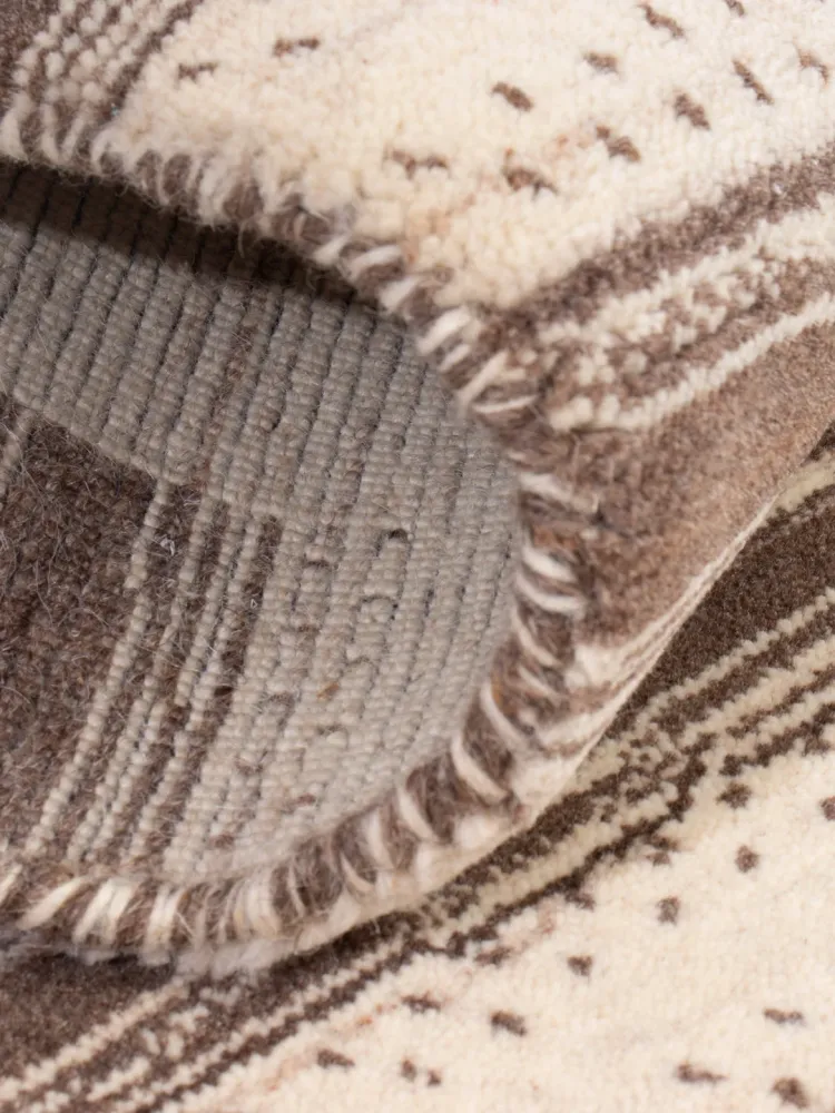 Gabbeh Teppich - Loribaft Softy - 90 x 60 cm - beige