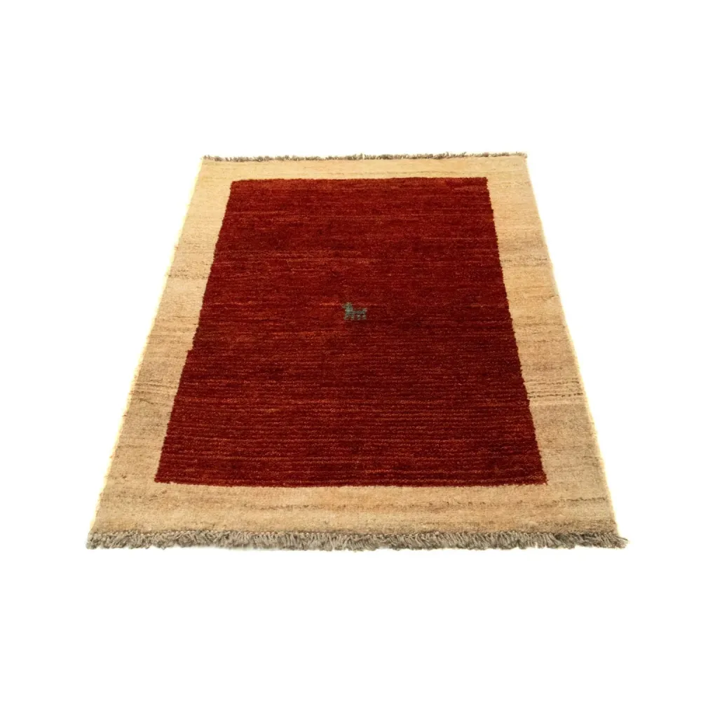 Gabbeh Teppich - Perser 127 x 79 cm - rot