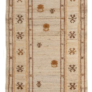Gabbeh Teppich - Perser - 142 x 73 cm - beige