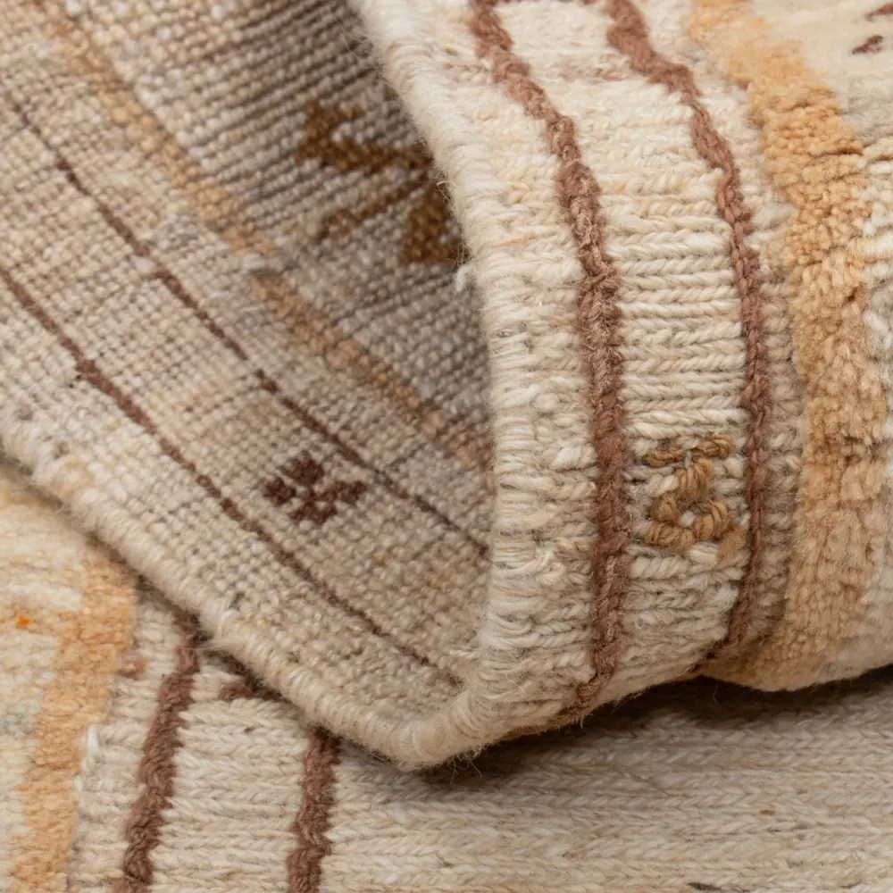 Gabbeh Teppich - Perser - 142 x 73 cm - beige