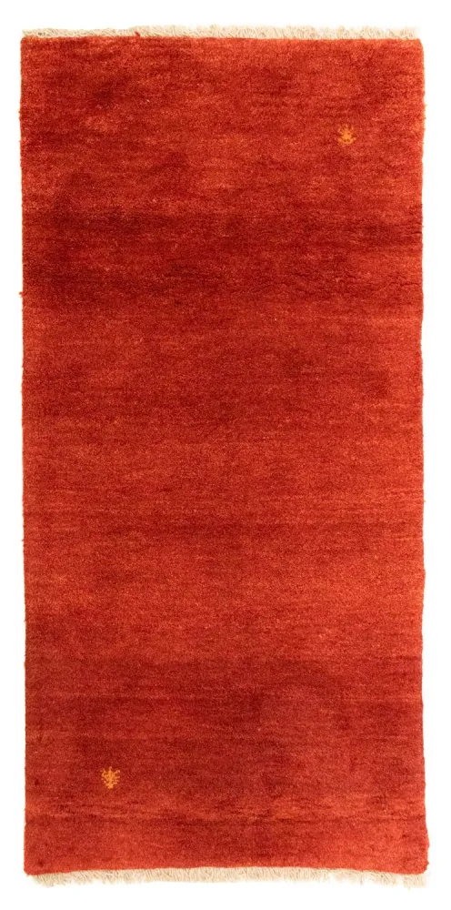 Gabbeh Teppich - Perser 143 x 64 cm - rot