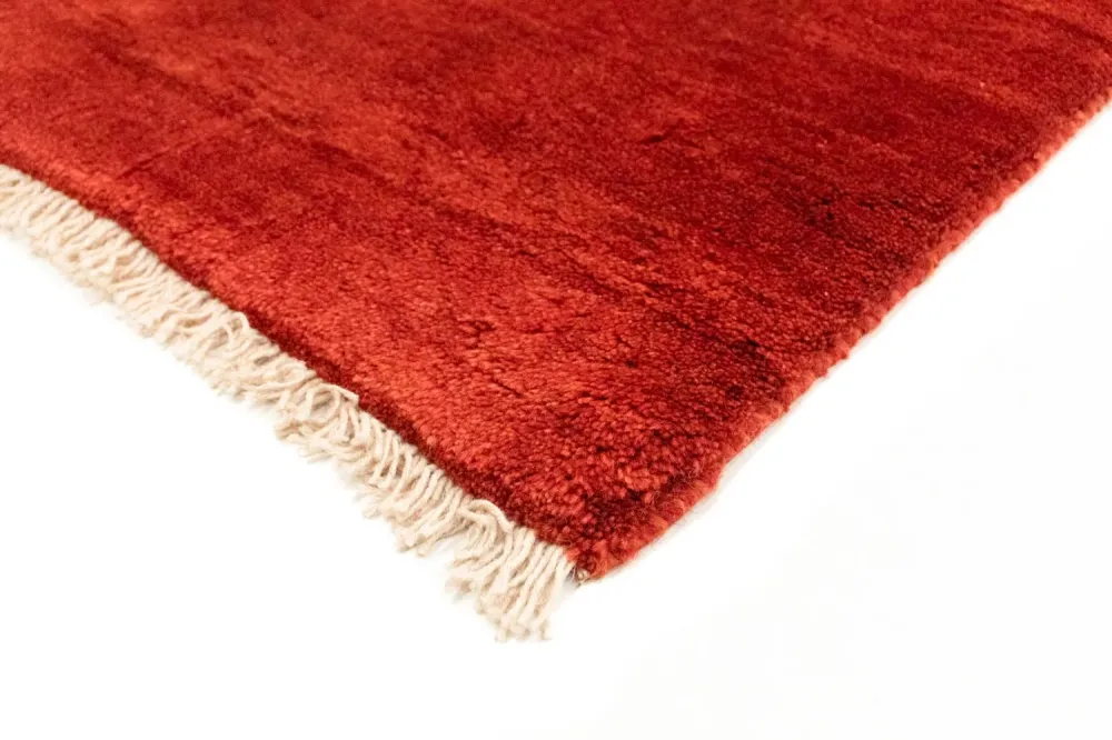 Gabbeh Teppich - Perser 143 x 64 cm - rot